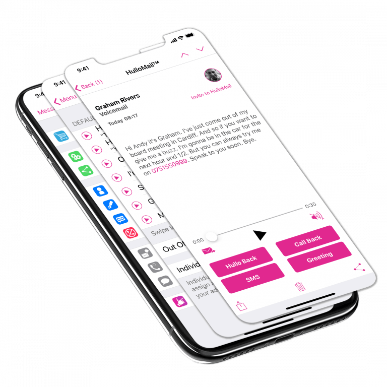 Hullomail Visual Voicemail App