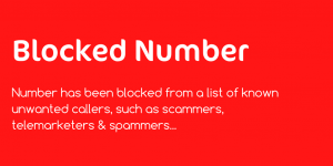 Blocked Number